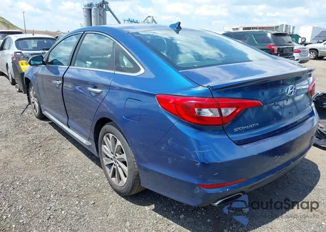 2015 Hyundai Sonata Sport from USA, damaged, VIN 5NPE34AF5FH126941